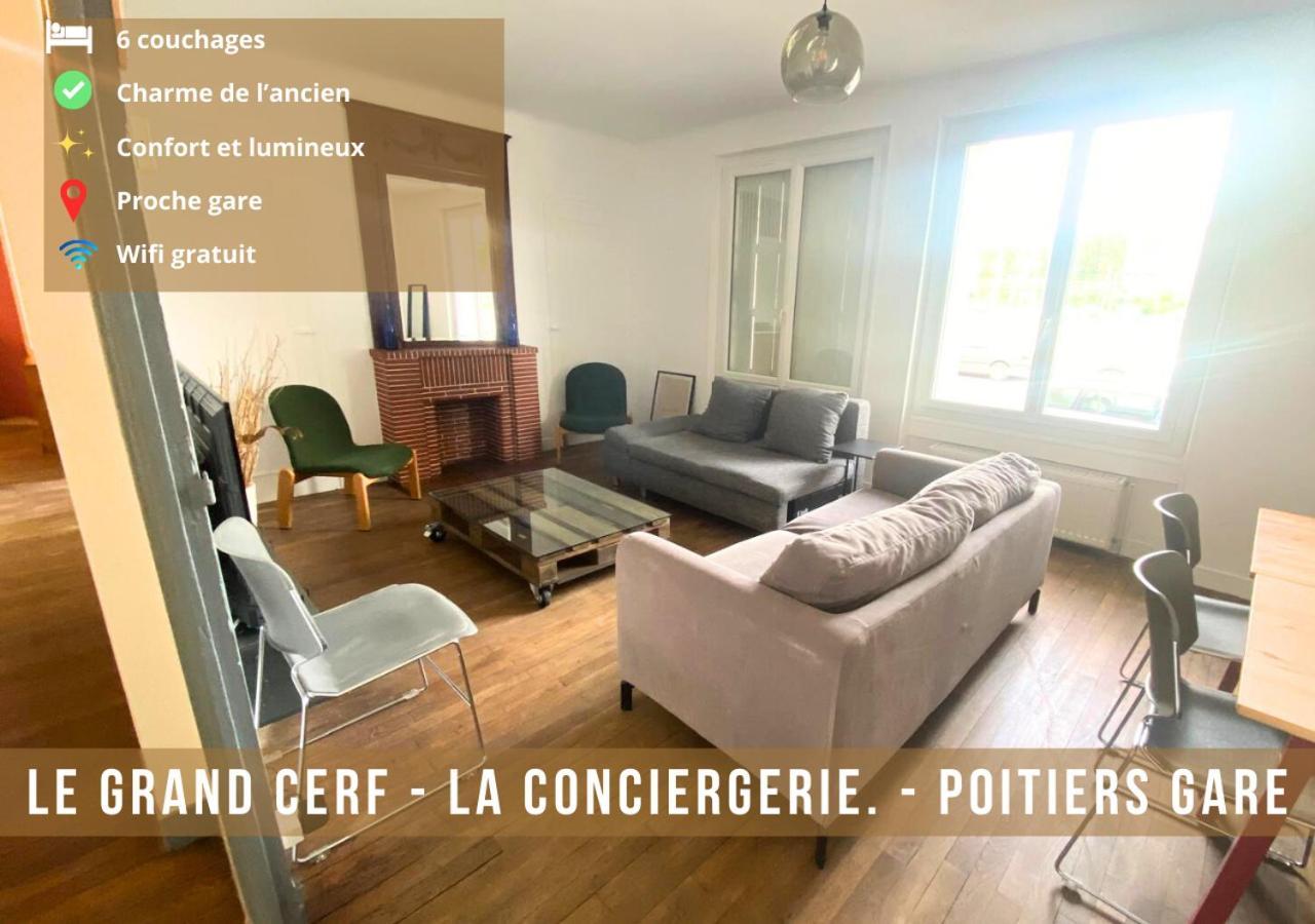 Le Grand Cerf - Poitiers - Gare Apartman Kültér fotó